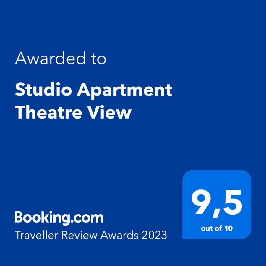 Studio Apartment Theatre View Сараево Экстерьер фото